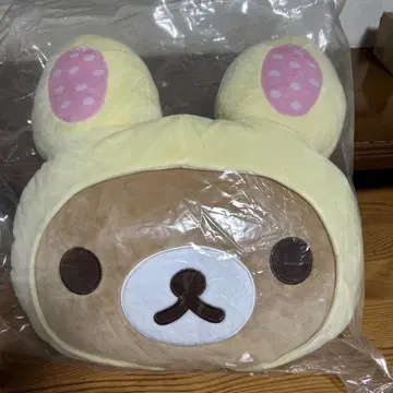 말랑말랑 리락쿠마 쿠션 로손 복권 미사용 새상품