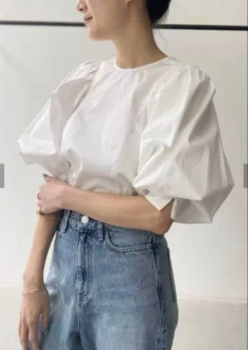 L'Appartement Gather Blouse 개더 블라우스