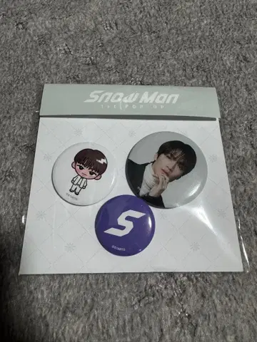 Snow Man 후카사와 타츠야 팝업 캔뱃지