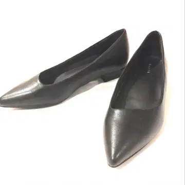 [새상품급] RANDA 펌프스 블랙 24cm 로우힐