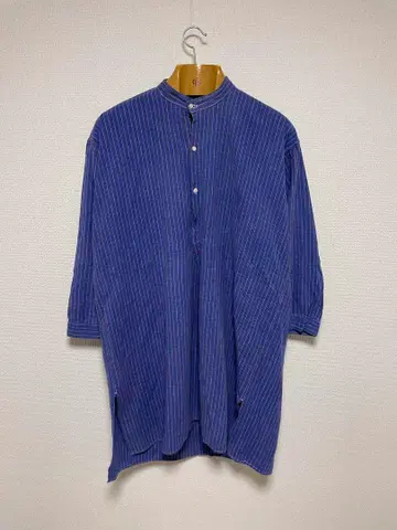 40s 유로 빈티지 그랑파 셔츠 앤티크 롱 셔츠