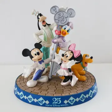 도쿄 디즈니랜드 개원 25주년 미키 & 프렌즈 피규어