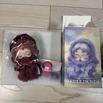[ 새상품 정품 ] POPMART SKULLPANDA 스컬팬더 봉제 인형