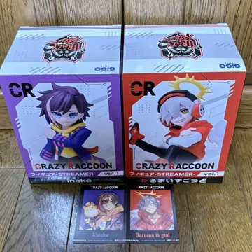 Crazy Raccoon 달마 is God kinako 피규어 덤 포함