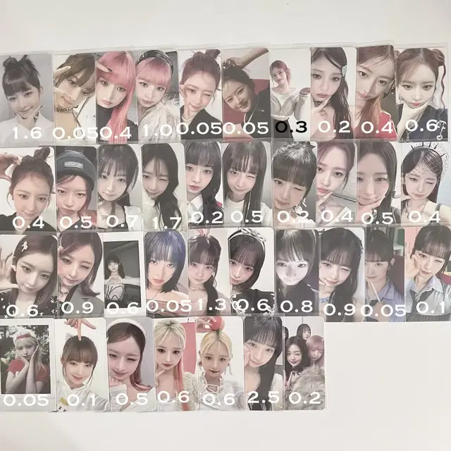아이브 포토카드 개봉앨범 포스터 양도