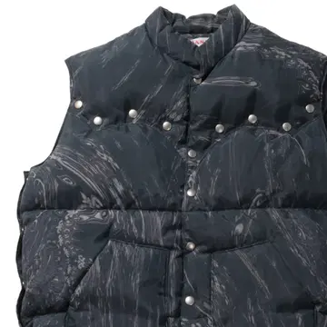 MASU MARBLE BANDANA PUFFER VEST 46 【公式通販】