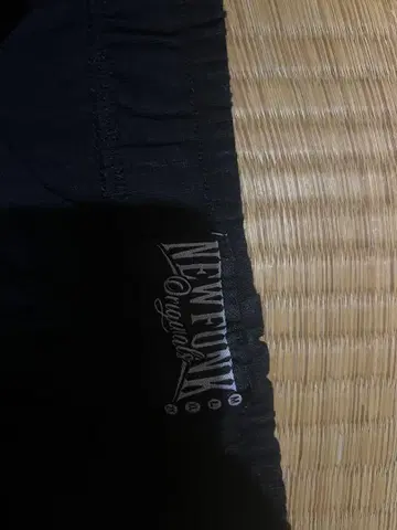 NEW FUNK 블랙 숏팬츠