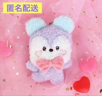 BT21 minini 봉제 인형 키링 LOVELY 리본 MANG