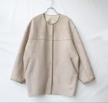 TORAZZO DONNA 2way 리버서블 보아 x 페이크 무스탕 코트