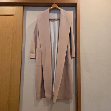 레리안 베이지 롱 코트