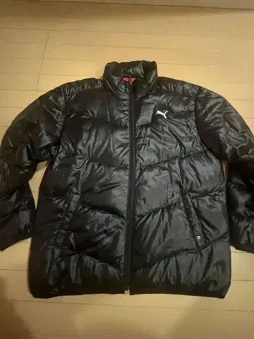 PUMA 블랙 다운 자켓 L