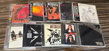 METALLICA 귀중반 포함 CD 10장 세트 메탈리카