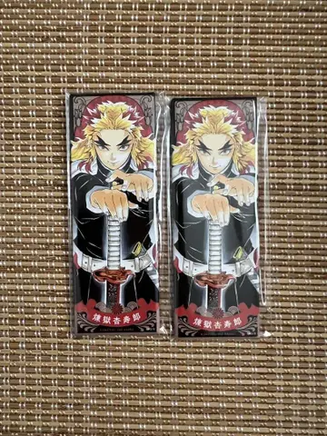 귀멸의 칼날 렌고쿠 쿄쥬로 그림 카드 캔뱃지