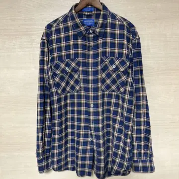 PENDLETON BURNSIDE SHIRT 네이비 계열 체크
