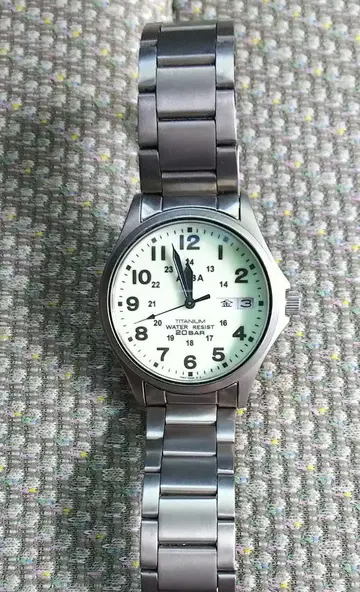 SEIKO ALBA 알바 밀리터리 단종품 필드 기어 벤러스