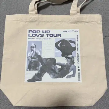 RIEHATA 리에하타 POP UP LOV3 TOUR 토트백