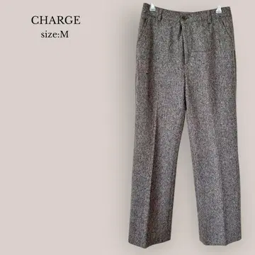 충전 CHARGE 새상품급 슬랙스 그레이 믹스 포멀 M