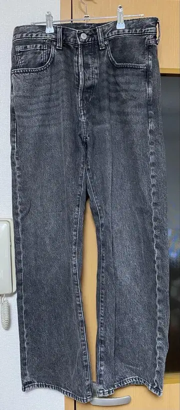 GAP '90s 루즈핏 데님 (워시 블랙) 30/30