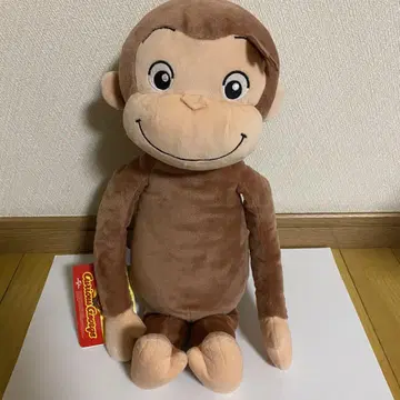 호기심 많은 조지 LL 봉제 인형 ~친구와 함께!~