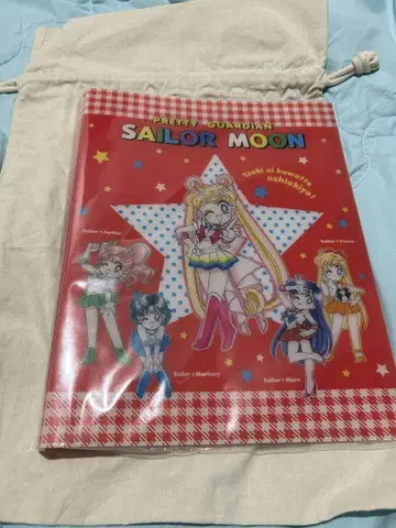 [미사용 새상품] 세일러문전 클리어 파일 홀더 클리어 파일 2매 포함