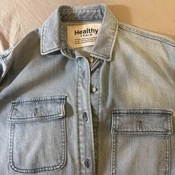 Healthy DENIM 라이트 블루 데님 자켓 새상품급