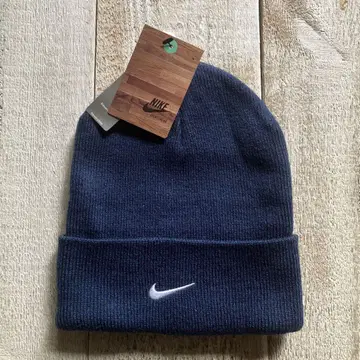 NIKE 니트 모자 비니 나이키 니트 캡 네이비 00s 택 포함