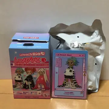 POP MART Li Peach Riot Loading 피규어