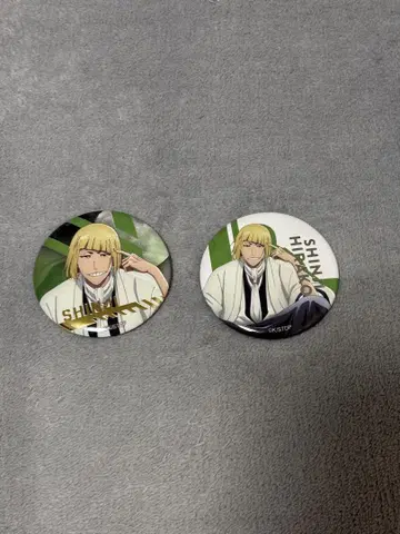 BLEACH 히라코 신지 금박 캔뱃지 천년혈전편 PLAZA 로프트