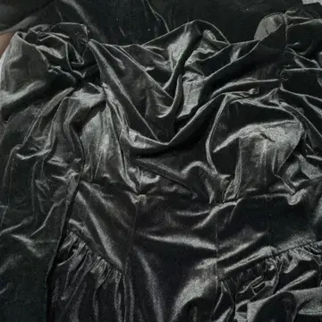 Majestic Velour Dress - black / S
