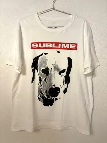 SUBLIME 밴딩 T셔츠 DOG 반팔티 SUBLIME L 사이즈