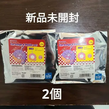 새상품 산리오 캐릭터즈 캔뱃지&홀더 세트 돈키호테 계열 매장 한정판