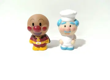 호빵맨 레트로 소프트 비닐 인형 2종