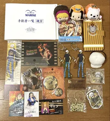 원피스 묶음 판매 로우 등 무기무기 오테다마 아크릴 키링 수배서