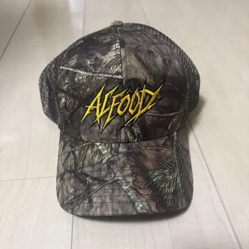 카모플라쥬 ALFOOD 로고 캡