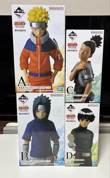 제일복권 NARUTO 중급닌자 시험편 A상 B상 C상 D상 묶음 판매