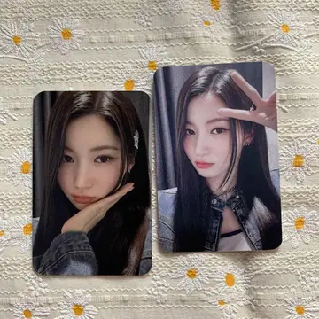 BABYMONSTER 사전 녹화 아사 SHEESH 트레이딩 카드 2장