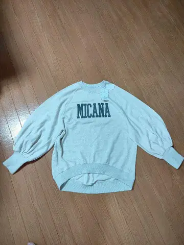MICANA 벌룬 슬리브 트레이닝복 새상품