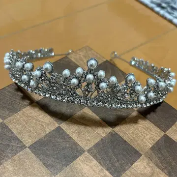 웨딩 펄 티아라