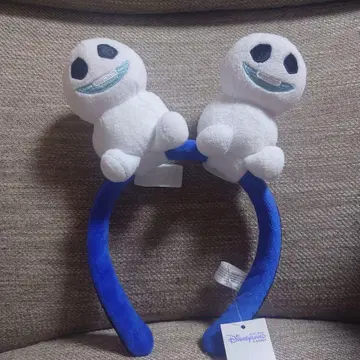 홍콩 디즈니 머리띠 스노우기스 커스터마이즈 파랑
