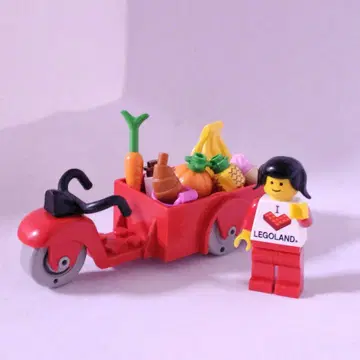 레고 미니 피규어 Uber 시작했습니다! 레트로 파빌란드