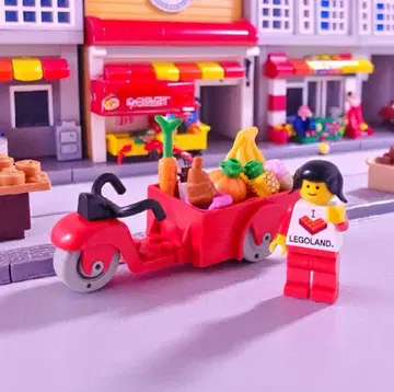 레고 미니 피규어 Uber 시작했습니다! 레트로 파빌란드