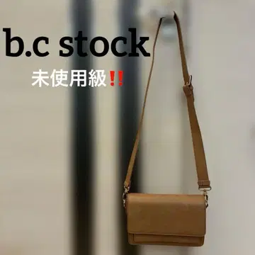 b.c stock 새상품급 라인 테이프 숄더백