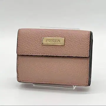 [ 새상품급 ] FURLA 컴팩트 지갑 미니 지갑 접이식 지갑 베이지