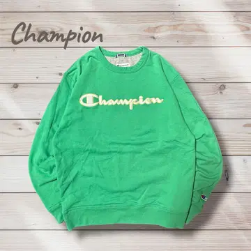 Champion US 구제 의류 맨투맨 그린