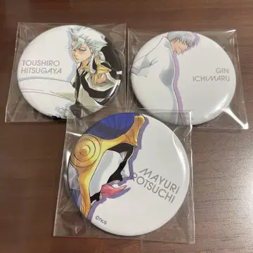 BLEACH 원화전 캔뱃지 3개 세트
