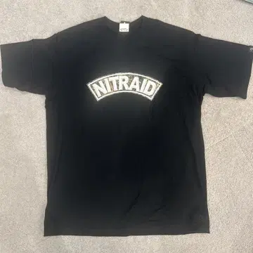 nitraid 블랙 T셔츠 L사이즈 스컬