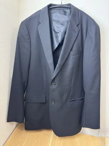 UNIQLO 울 블렌드 자켓 M 블랙