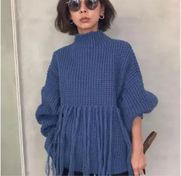 AMERI FRINGE HALFWAY KNIT