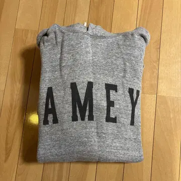 Americana 후드 부착 후드티 그레이 AMEY
