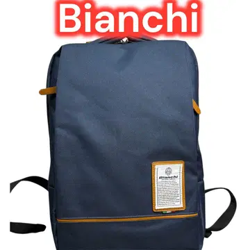 새상품급 Bianchi 비앙키 스퀘어 백팩 데이팩